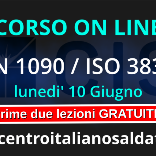 Corso On Line EN1090 ISO 3834